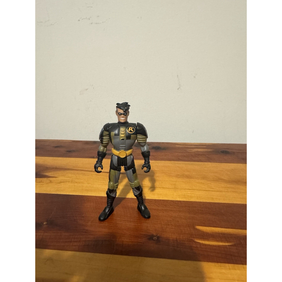 Batman The Animated Series ROBIN Grey & Black Suit 5" Figure Kenner 1994 - Picture 1 of 3